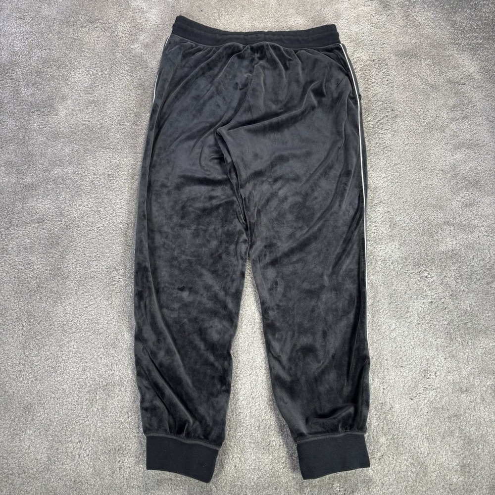 Nike Sportswear Velour Heritage Sweatpants Women M Black Velvet Joggers Athletic - Picture 3 of 7